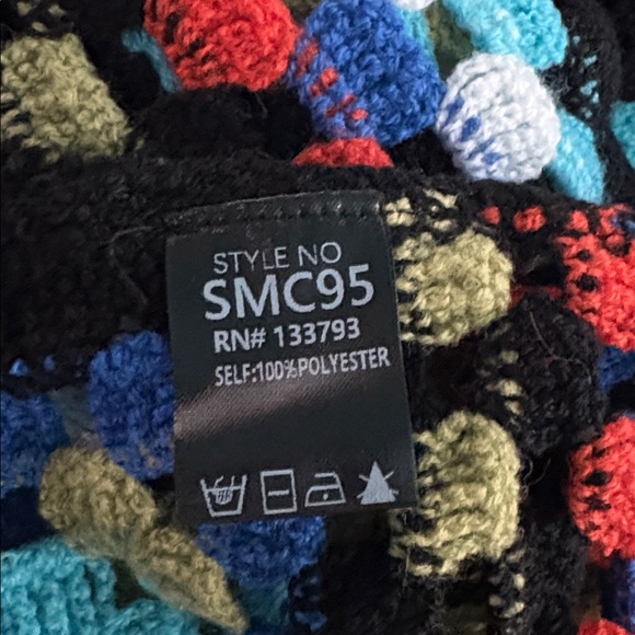 NWT POL Multicolor Crochet Long Coat - Picture 4 of 6